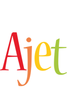 Ajet birthday logo