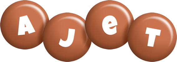 Ajet candy-brown logo