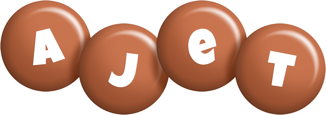 Ajet candy-brown logo