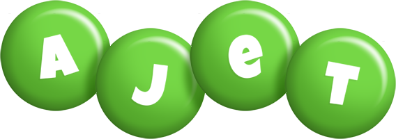 Ajet candy-green logo