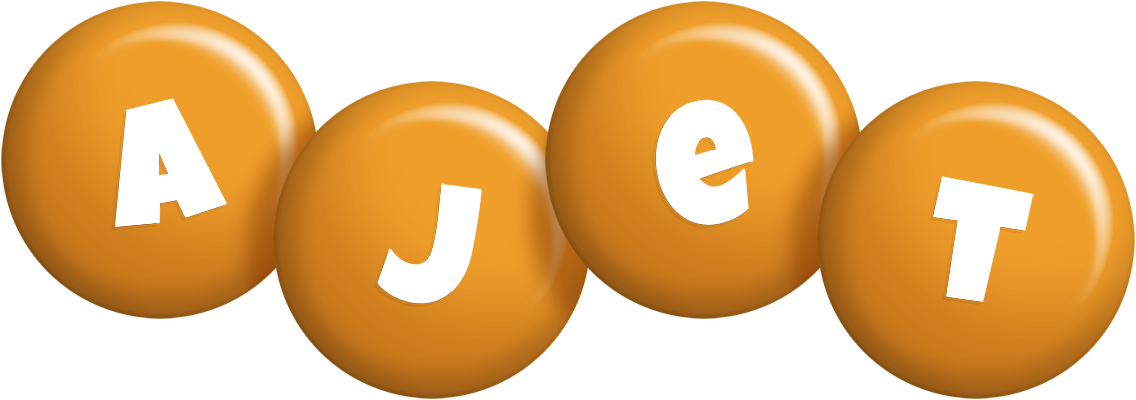 Ajet candy-orange logo