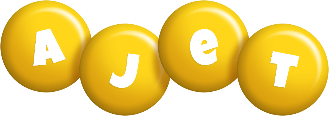 Ajet candy-yellow logo