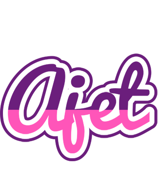 Ajet cheerful logo