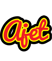 Ajet fireman logo