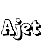 Ajet snowing logo