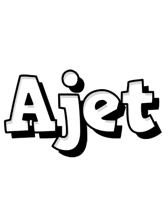 Ajet snowing logo