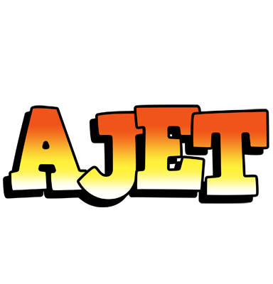Ajet sunset logo