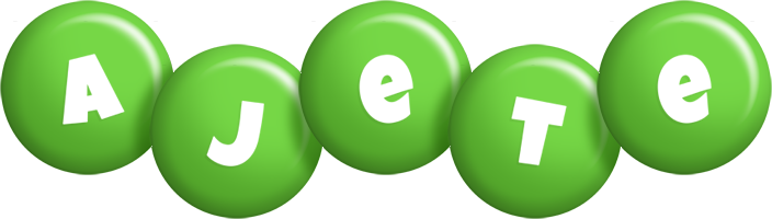 Ajete candy-green logo