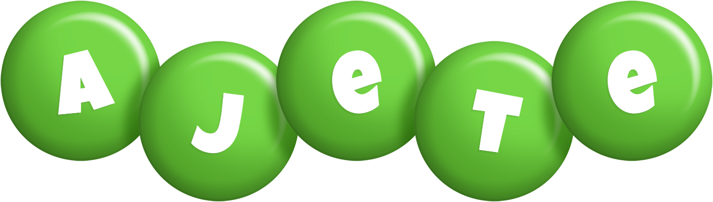 Ajete candy-green logo