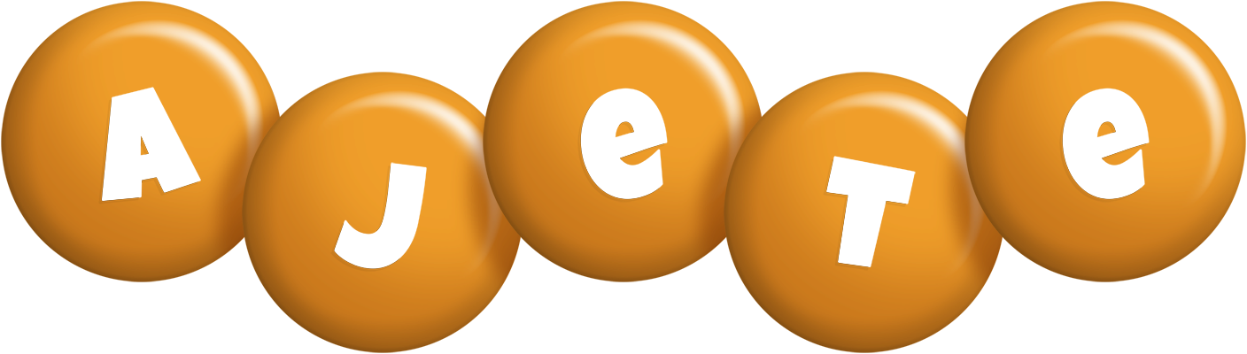 Ajete candy-orange logo