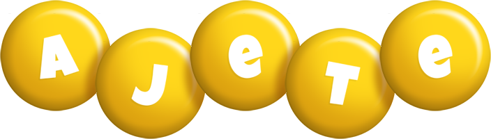 Ajete candy-yellow logo