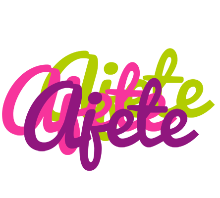 Ajete flowers logo