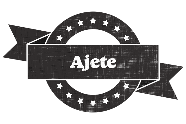 Ajete grunge logo