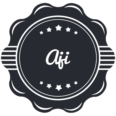 Aji badge logo