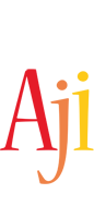 Aji birthday logo
