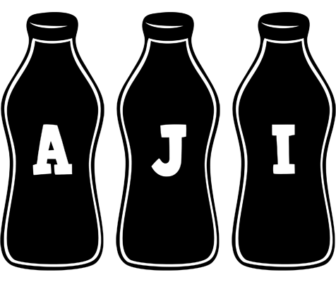 Aji bottle logo