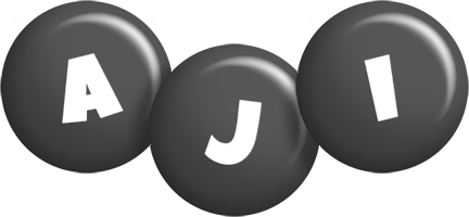 Aji candy-black logo