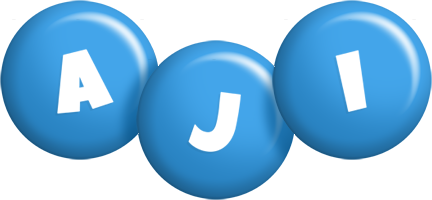 Aji candy-blue logo