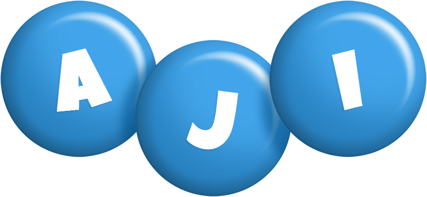 Aji candy-blue logo