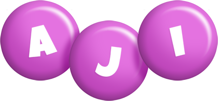 Aji candy-purple logo