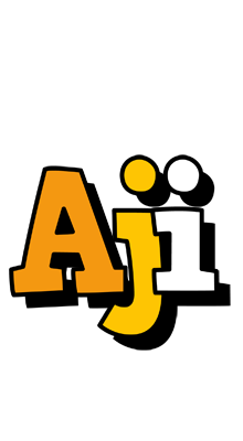 Aji cartoon logo