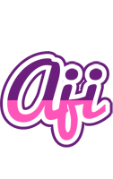 Aji cheerful logo