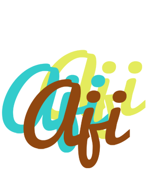 Aji cupcake logo