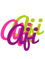 Aji flowers logo