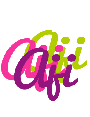 Aji flowers logo