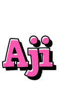 Aji girlish logo