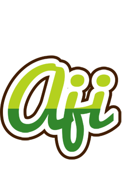 Aji golfing logo