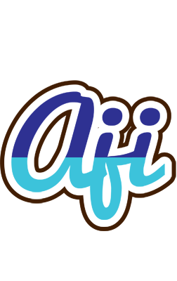 Aji raining logo