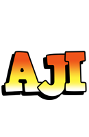 Aji sunset logo