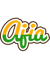 Ajia banana logo