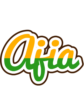 Ajia banana logo