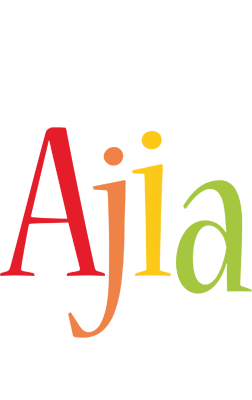 Ajia birthday logo
