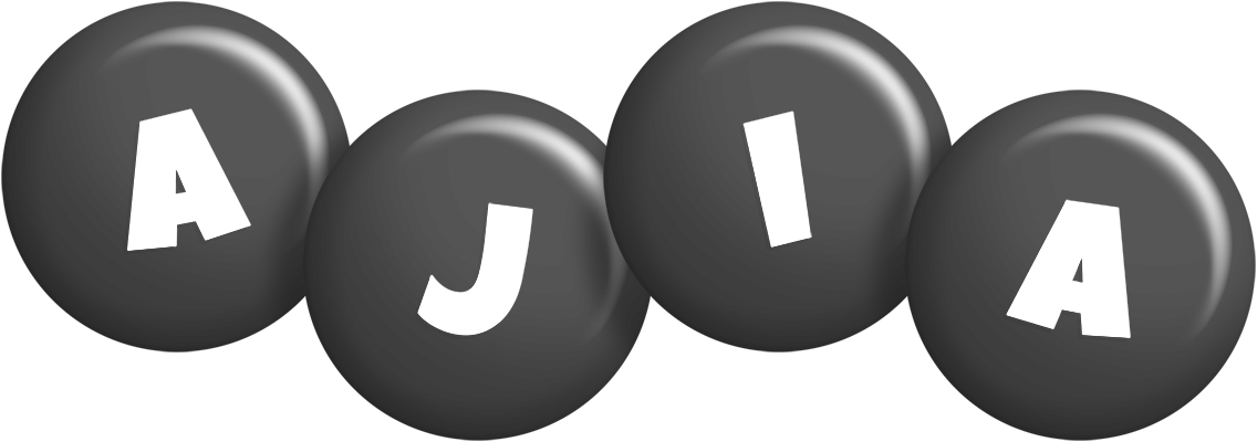Ajia candy-black logo