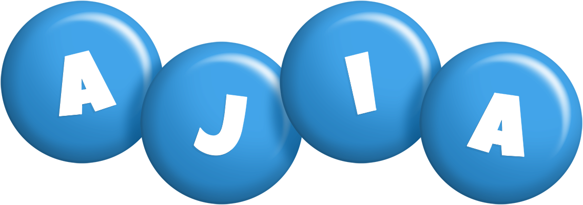 Ajia candy-blue logo