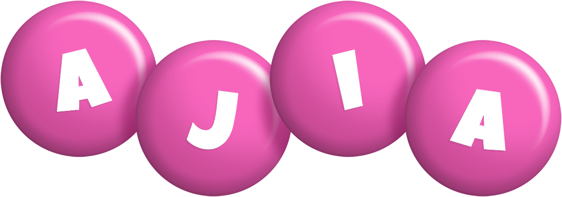Ajia candy-pink logo