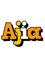 Ajia cartoon logo