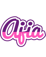 Ajia cheerful logo