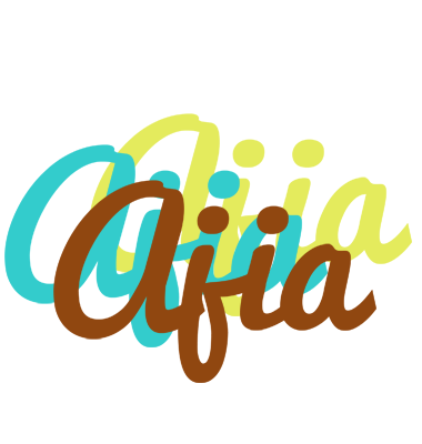 Ajia cupcake logo