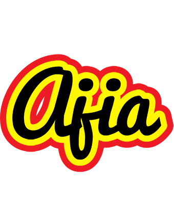 Ajia flaming logo