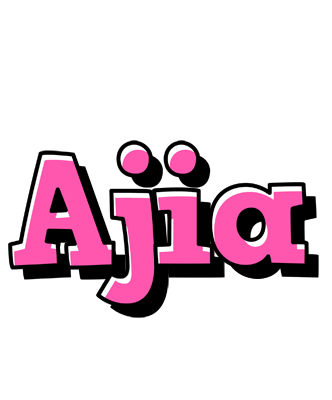 Ajia girlish logo