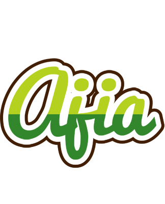 Ajia golfing logo