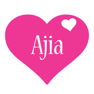 Ajia love-heart logo