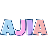 Ajia pastel logo