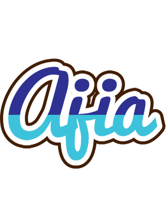 Ajia raining logo