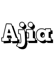 Ajia snowing logo