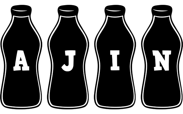 Ajin bottle logo